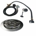 Sleep Ez 22 in. Stainless Steel Pan-Ring Kit - Liquid Propane SL3178011